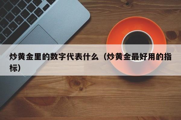 炒黄金里的数字代表什么（炒黄金最好用的指标）